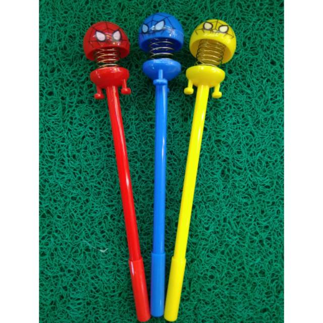 

Pulpen ring karakter spiderman keren perlusin