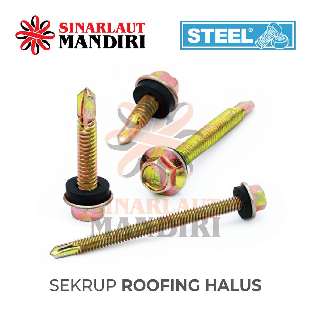 Sekrup / Skrup Roofing Halus 12 x 40