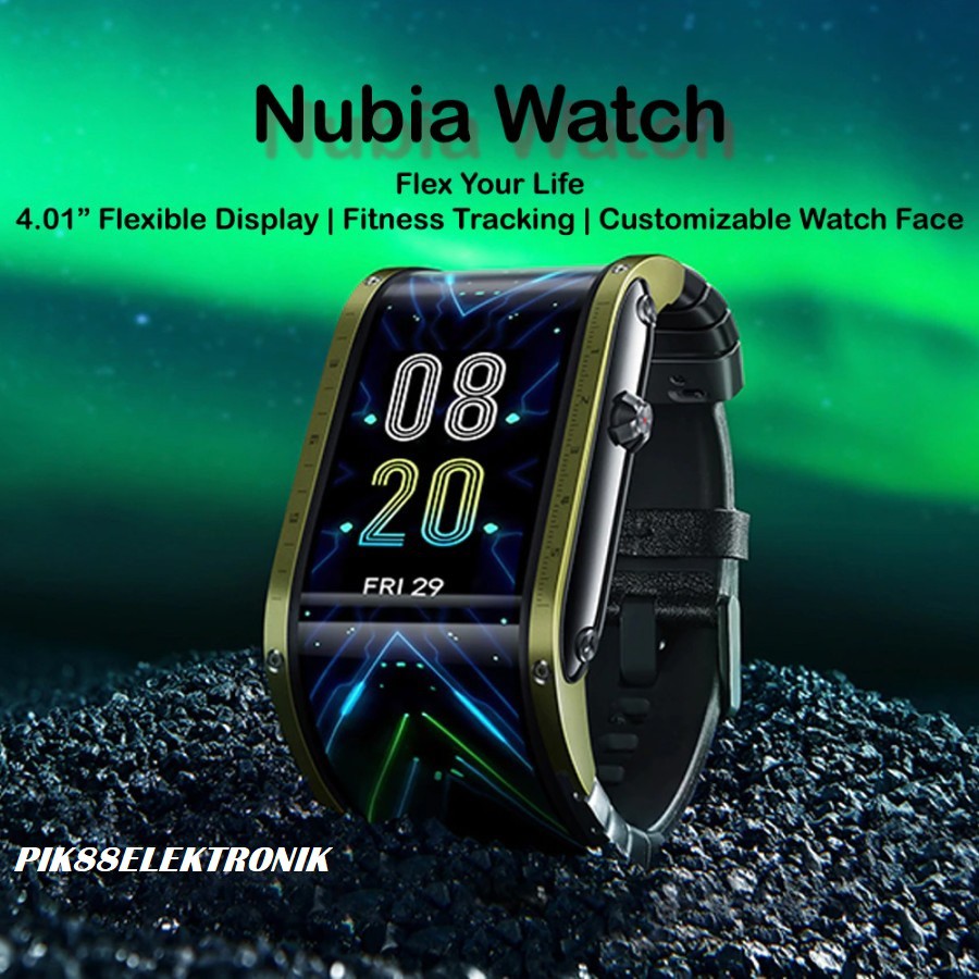 Nubia watch Smartwatch 4.01” Flexible AMOLED Display