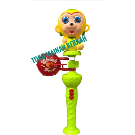 MAINAN MONYET DRUM STICK PROMO | MAINAN PUKUL DRUM