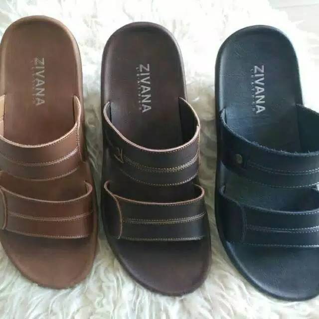  Sandal  kulit  pria  asli sukaregang garut  Shopee Indonesia