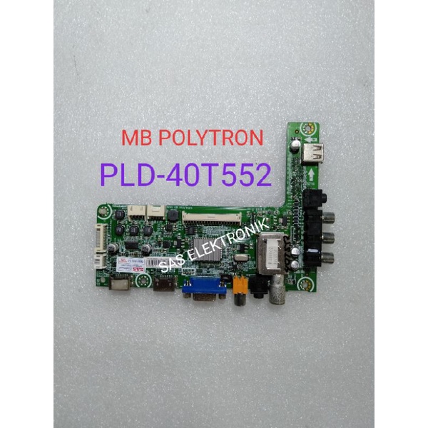 MB MOTHERBOARD MAINBOARD MESIN TV LED POLYTRON PLD-40T552 PLD40T552 PLD-40T 552 PLD-40D552