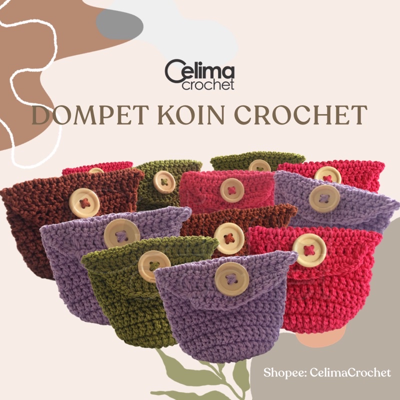 Dompet Koin Rajut/ Dompet Koin Rajut