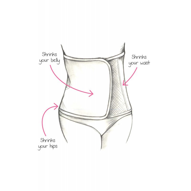 Belly Bandit Bamboo Corset / Korset Pasca Melahirkan - Natural Nude