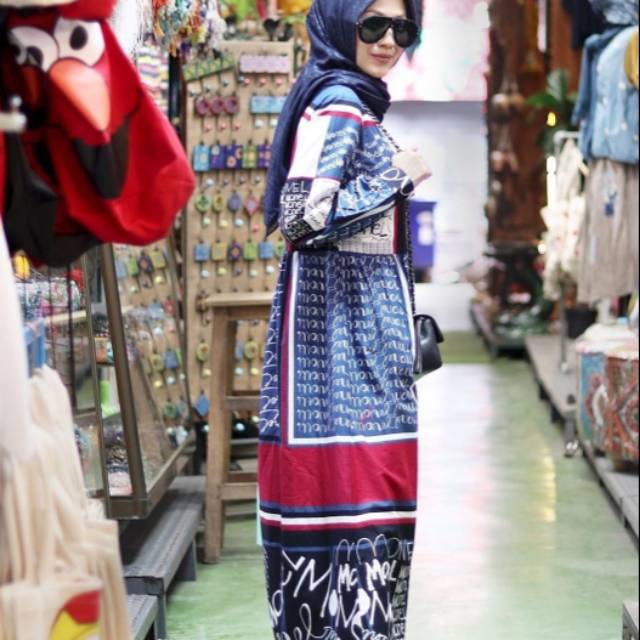 SALE - Typo Dress By MONEL CHAVIANS HIJAB