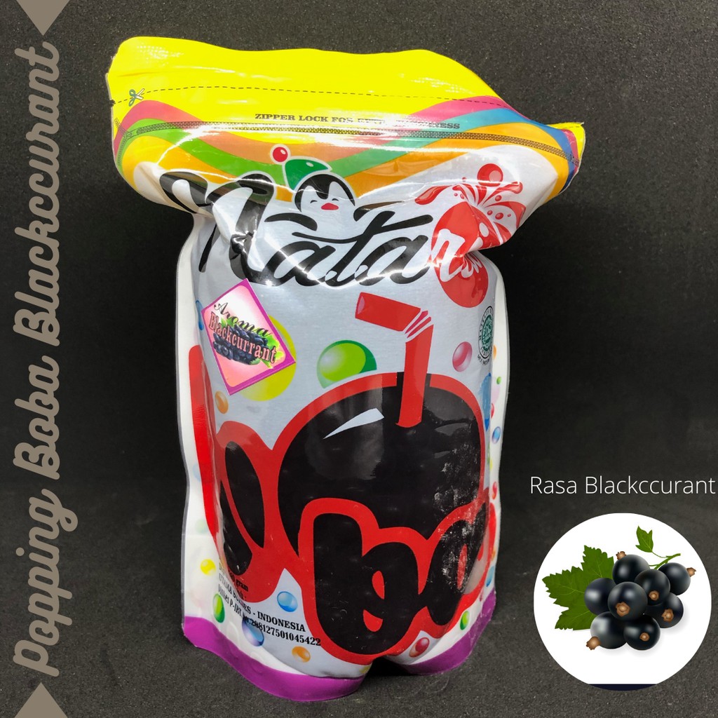 

Popping Boba Blackcurrant 500g / Jelly Mutiara