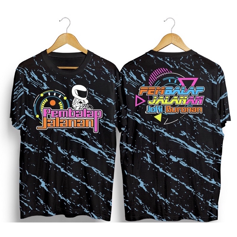 baju kaos distro terbaru kekinian racing anak nakal bukan racing hell pria wanita dewasa anak keren 