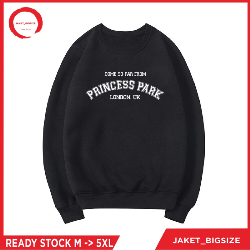 Hoodie Hodie Princes park jumbo bigsize wanita ukuran m l xl xxl xxxl xxxxl xxxxxl