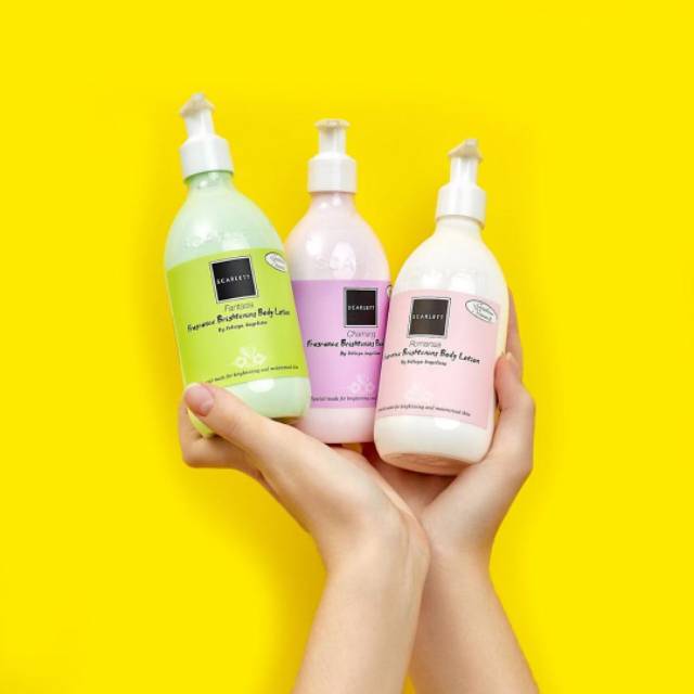 Scarlett whitening hand body