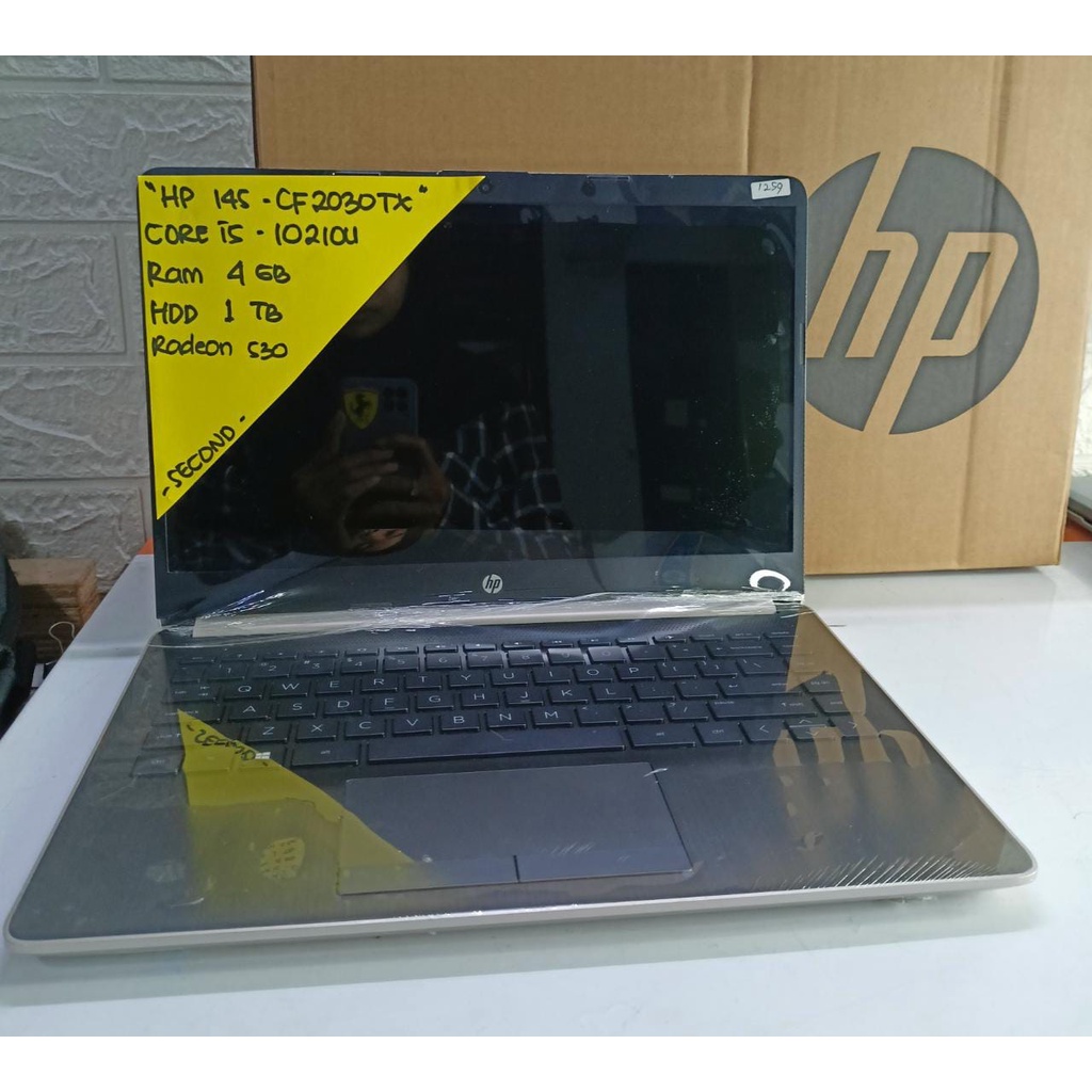 HP 14S-CF2030TX CORE I5-1021OU RAM 4GB HDD 1TB RADEON 530