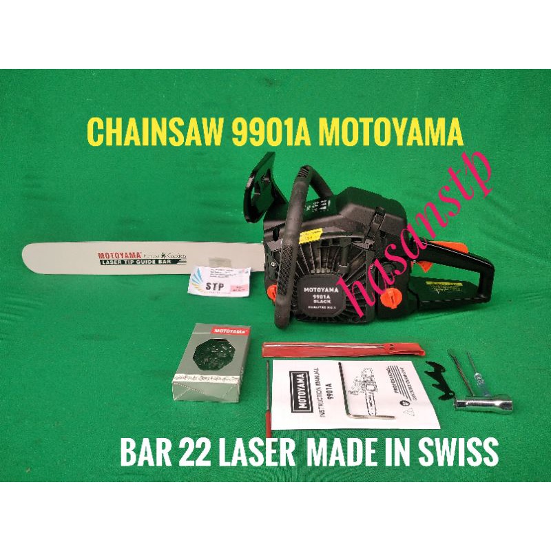 chainsaw 9901A motoyama bar 22 laser