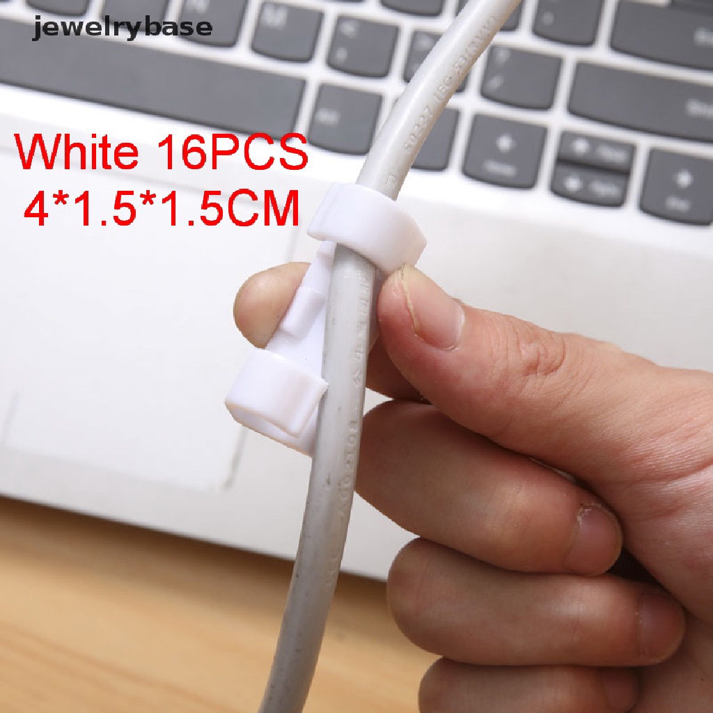 (jewelrybase) 20pcs Klip Gesper Penjepit Kabel