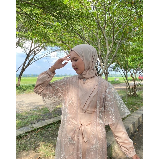 violin dress by elslook (READY STOK TIDAK PO) dress silk maxmara luxury tile brokat obi belt kimono full payet dress kondangan lamaran bridesmaids elsa violin dress lucia dress kondangan rayya dress sage green dress kimono lucia dress rayya outer brokat