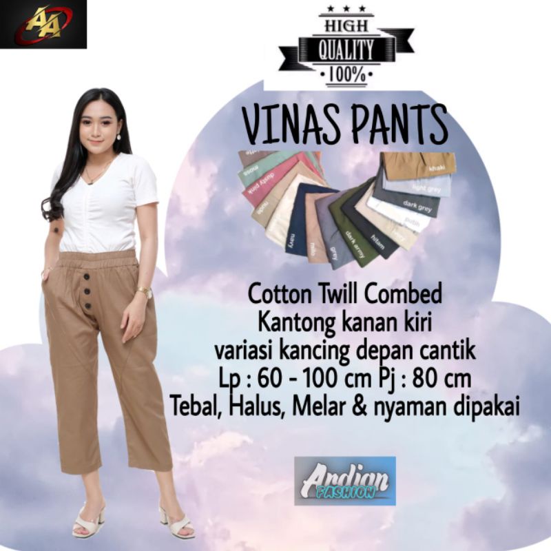 Erde Pants  Celana Korean  Baggy Pants  TWILL COMBED PREMIUM STRETCH