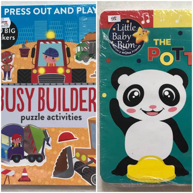 Bundling potty song &busy builders