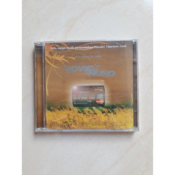 VCD YOVIE AND NUNO ALBUM THE SPECIAL ONE EDISI MANDIRI