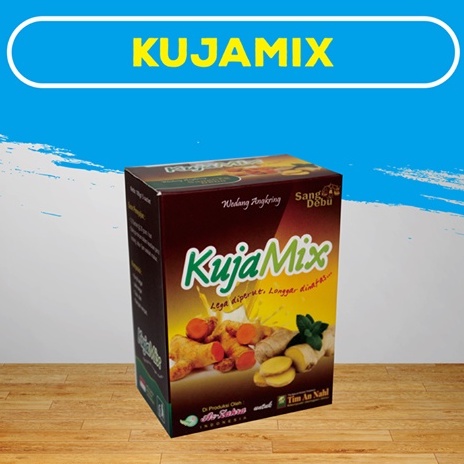 

Minuman Sehat Wedang Jamu Instan Kujamix Kunyit Jahe Mix