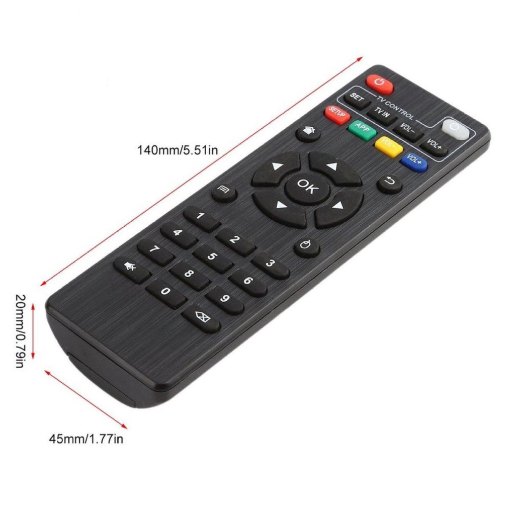 [BISA COD] [1 Pcs] Remote Multi Universal Control Android TV BOX ALL Type H96 V88 T95 TX X96 PRO smart 4K