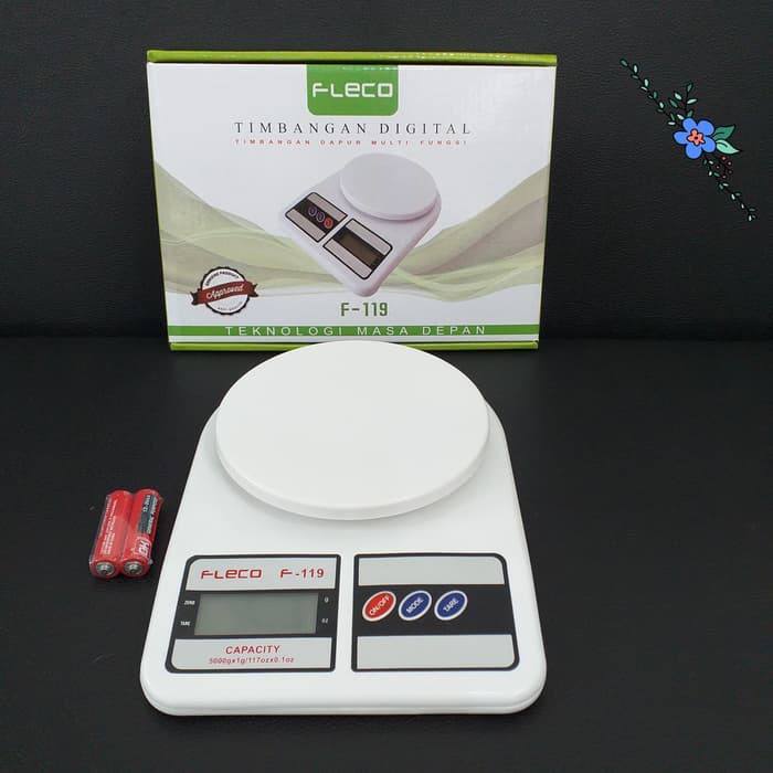 Timbangan Digital Multifungsi Laundry Dapur Kue Elektronic F-119