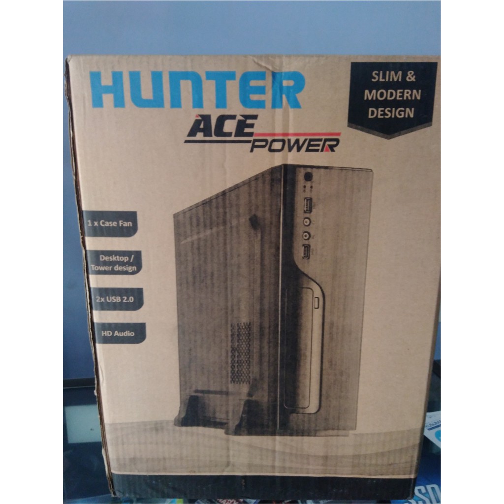 Ace Power Hunter M07 With PSU 400W Slim Casing PC