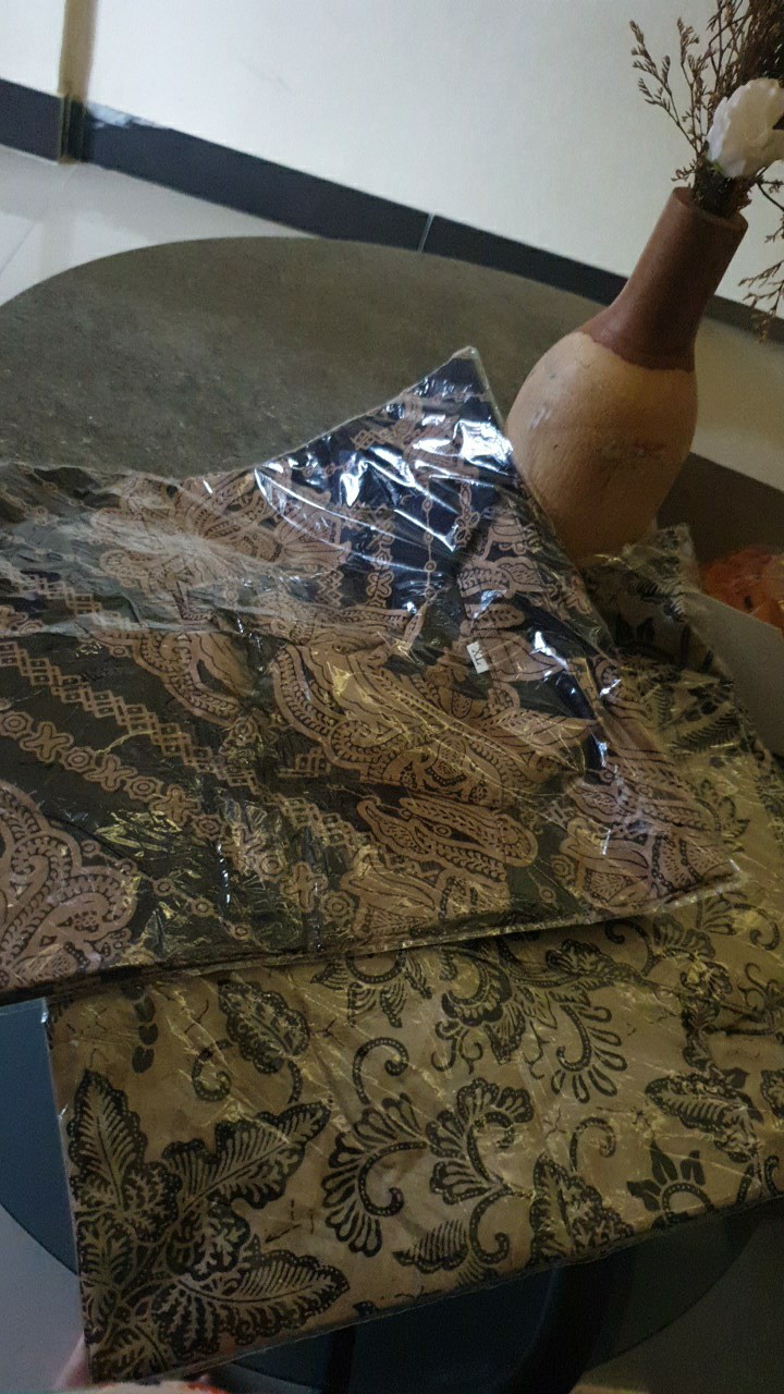Kemeja Hem Batik Terviral Di Shopee Original No Kw