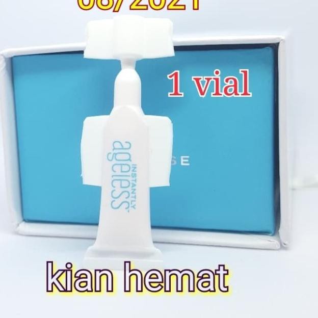 ☛ Penghilang Kantong Mata Penghilang Bopeng Instanly Ageless 1 vial ♔