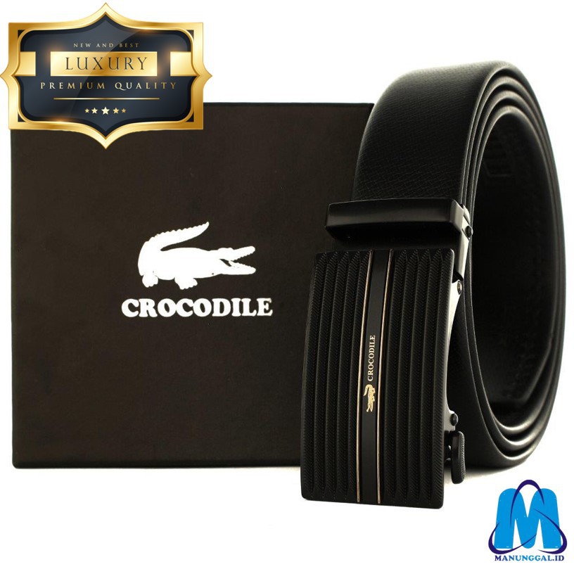 Ikat Pinggang Pria GESPER SABUK GASPER IKAT PINGGANG KULIT PRIA ASLI MODEL REL OTOMATIS BIG SIZE 150