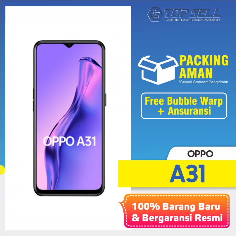 HP OPPO A31 VARIAN 6/128GB TERBARU GARANSI RESMI | Shopee Indonesia