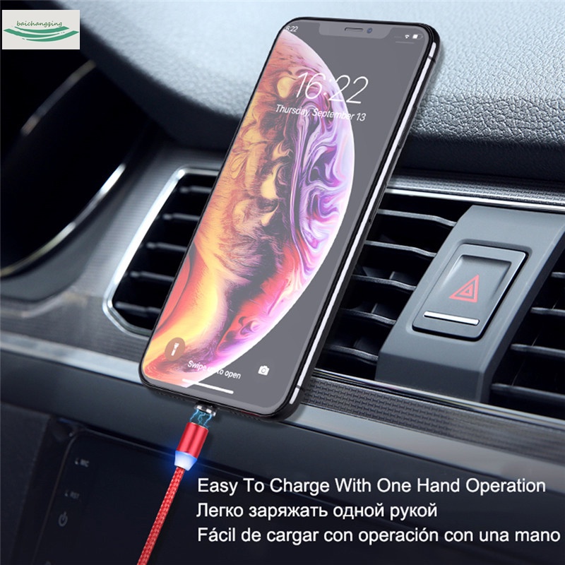 3 In 1 Magnetic Fast Charging Cable