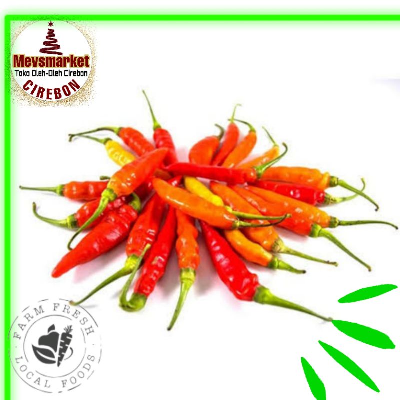 

Cabai cabe Rawit Merah Conventional 200 gram (Mevsmarketcirebon)