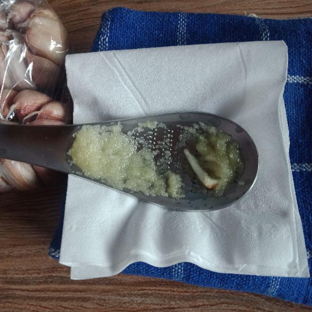 Fe? Alat Parutan Bahan Stainless Steel Bentuk Sendok Bubur Untuk Lemon/jahe/bawang Putih/dll