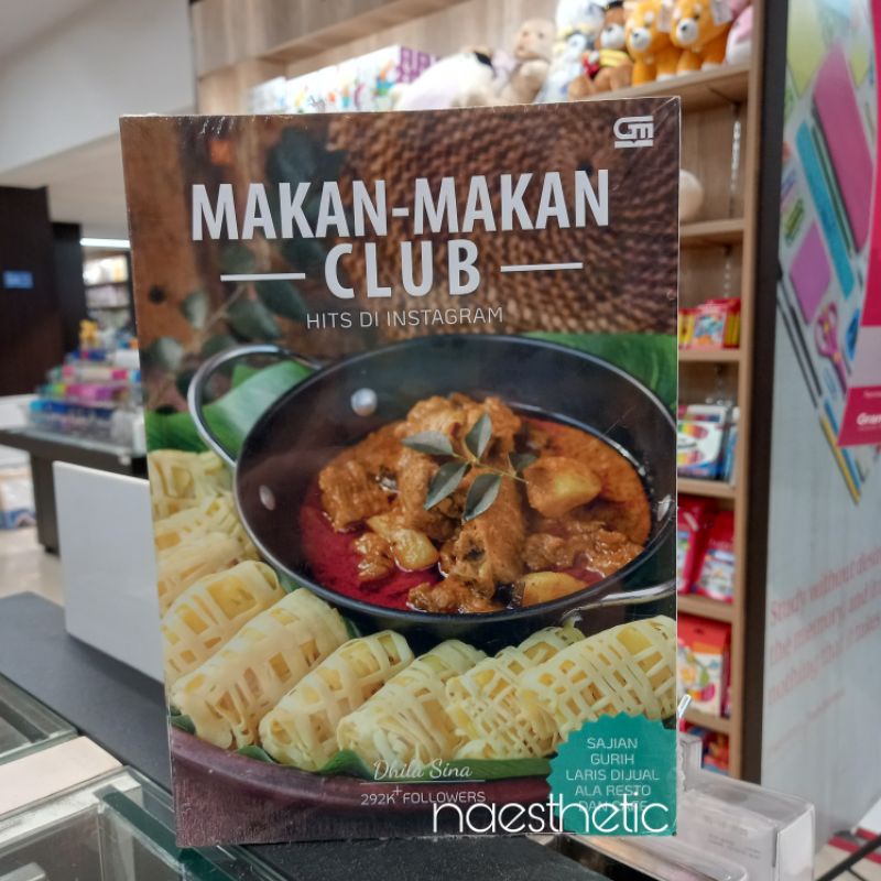 Buku resep masakan makan makan club original gramedia
