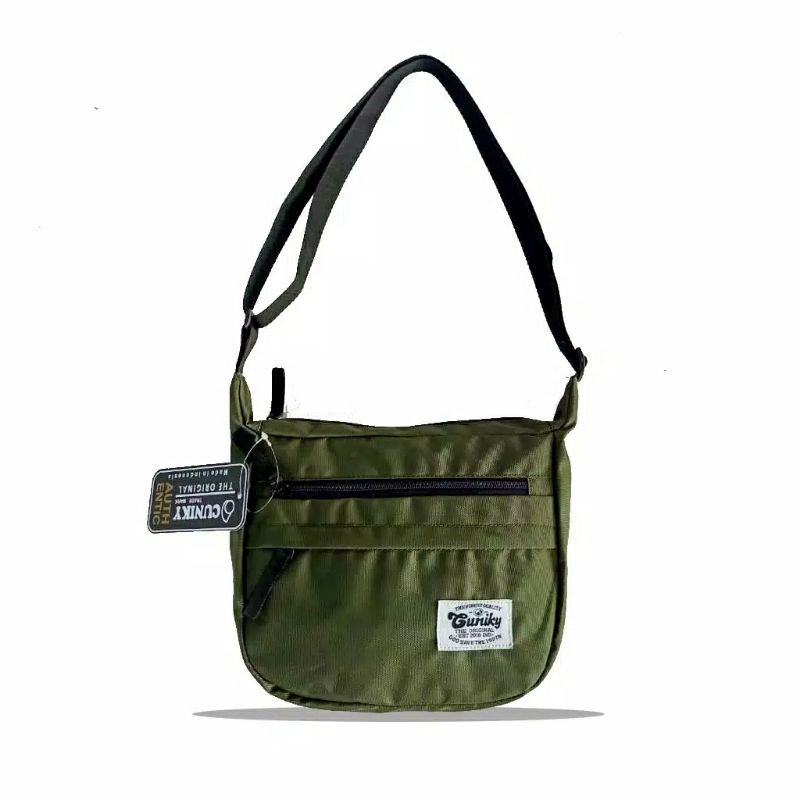 Cuniky Simple Tas selempang pria / tas bahu model terbaru