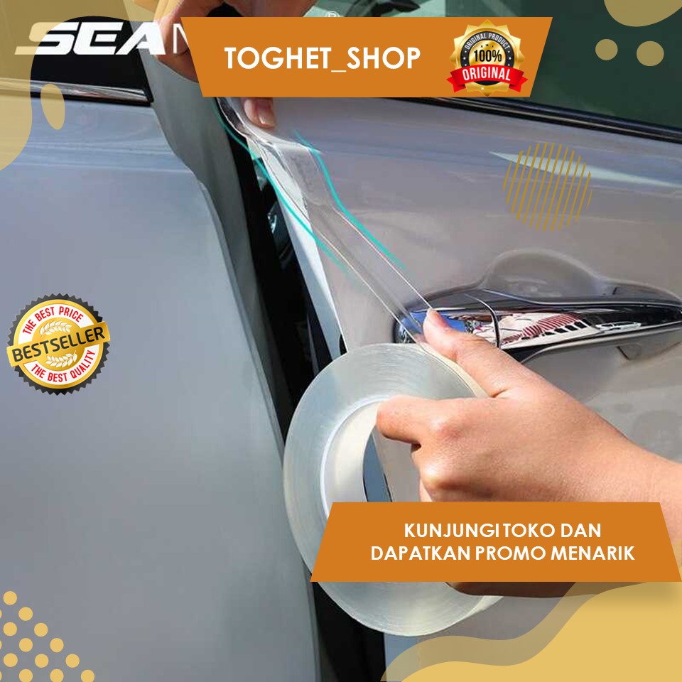 Stiker Pelindung Mobil Car Scratchproof Tape Panjang 3M Stiker Transparan Anti Gores Untuk Mobil