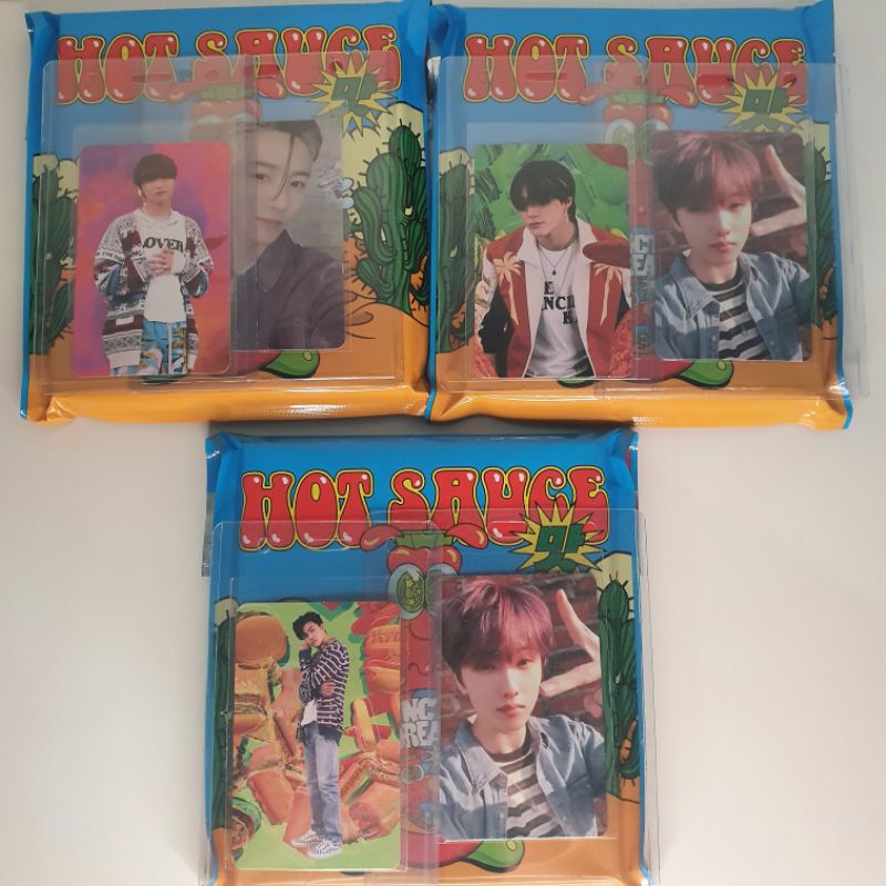 [UNSEALED] NCT DREAM HOT SAUCE JEWEL CASE CHENLE. PC JISUNG RENJUN. AR JENO JAEMIN HAECHAN