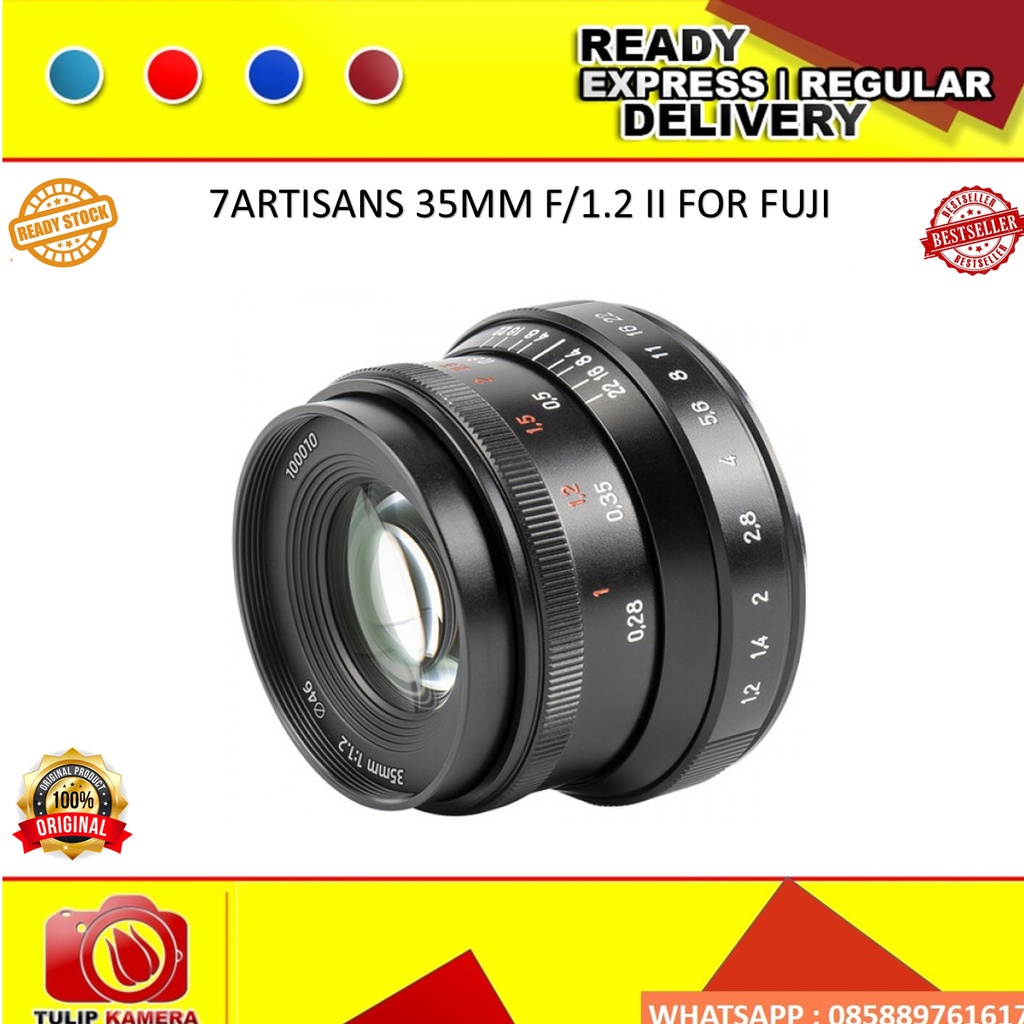 7ARTISANS 35MM F1.2 II FOR FUJI