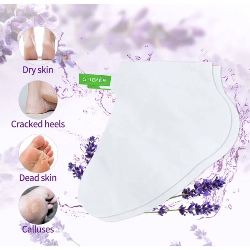 TIROS LAVENDER EXFLOLIATING FOOT MASK