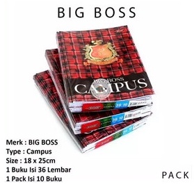 Buku Tulis Campus/ Buku Campus ISI 36 dan 50 Lembar