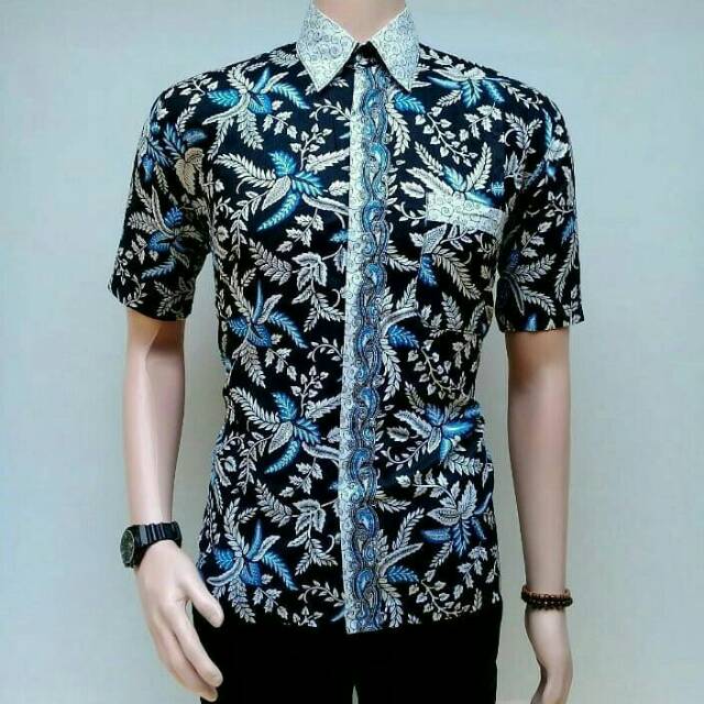 Atasan Batik Kemeja  Batik Pria Blarak