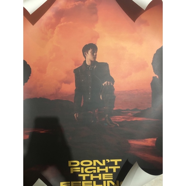 [OFFICIAL] POSTER KYUNGSOO EXO DFTF DON’T FIGHT THE FEELING ALBUM PB1 PC PHOTOCARD