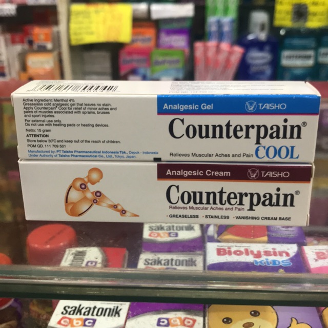 Counterpain Analgesic Cream 15gr