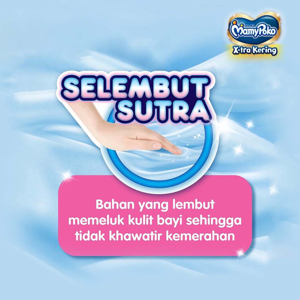 Bisa COD MamyPoko X-tra Kering - NB-S 44 - Popok Perekat