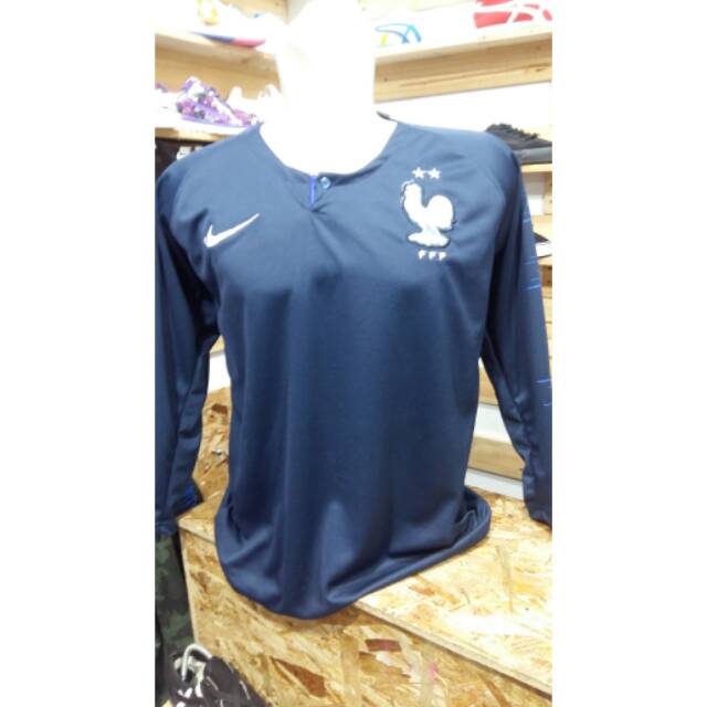 [UNISEX] JERSEY FRANCE LENGAN PANJANG PIALA DUNIA 2018
