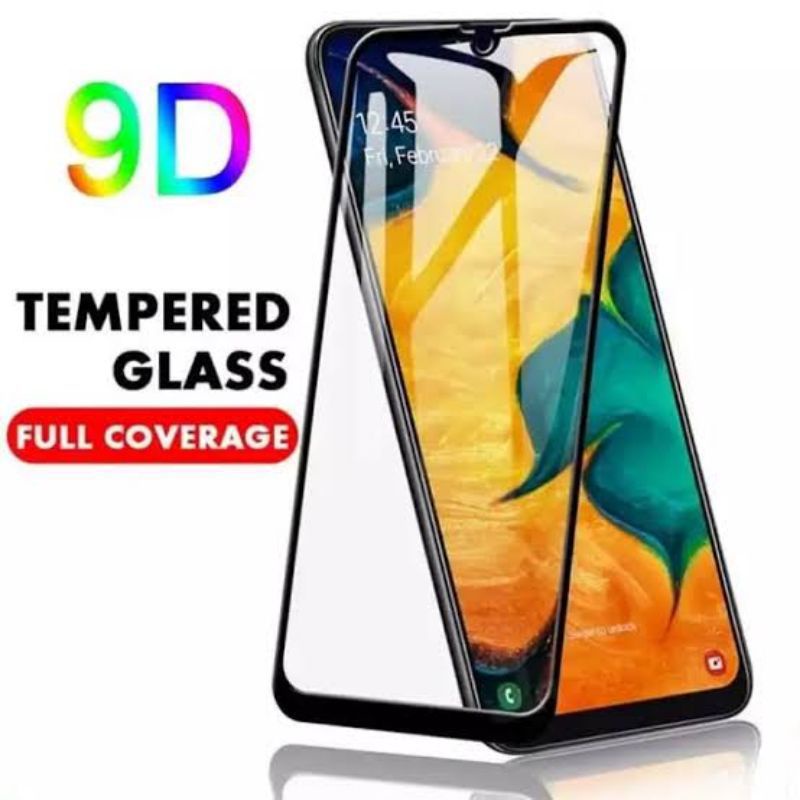 Tempered Glass Samsung Full Cover A12/A13/A23/A22 5G/A02/A02S/A03S/A03 Core/M12/M02/M31/M22