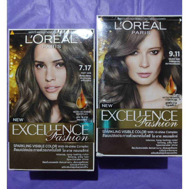 Jual L Oreal Loreal Paris Excellence Ash Supreme Semir Cat Rambut Matt Ash Silver Ash