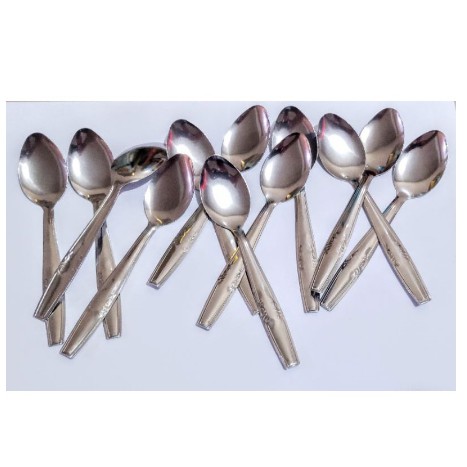 12pcs SENDOK PENDEK TEH/SENDOK KECIL ES KRIM STAINLESS MURAH 1 LUSIN SENDOK SENDOK TEH / sendok pend