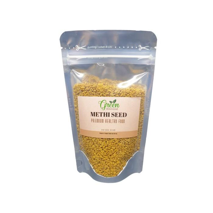 

Methi Seeds 100 Gram Premium - Fenugreek Seed - Biji Klabet 100 Gr