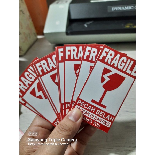 

STIKER FRAGILE ISI 100 PCS BISA CUSTOM