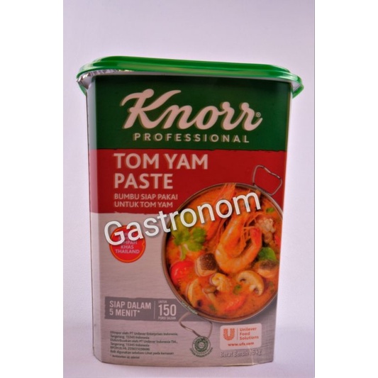 

Tom Yam Paste Knorr 1,5 kg / Tom Yam Paste / Bumbu Siap Pakai