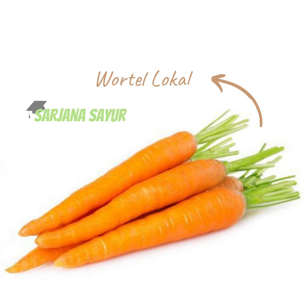 

Wortel Lokal 250gr / Sarjana Sayur